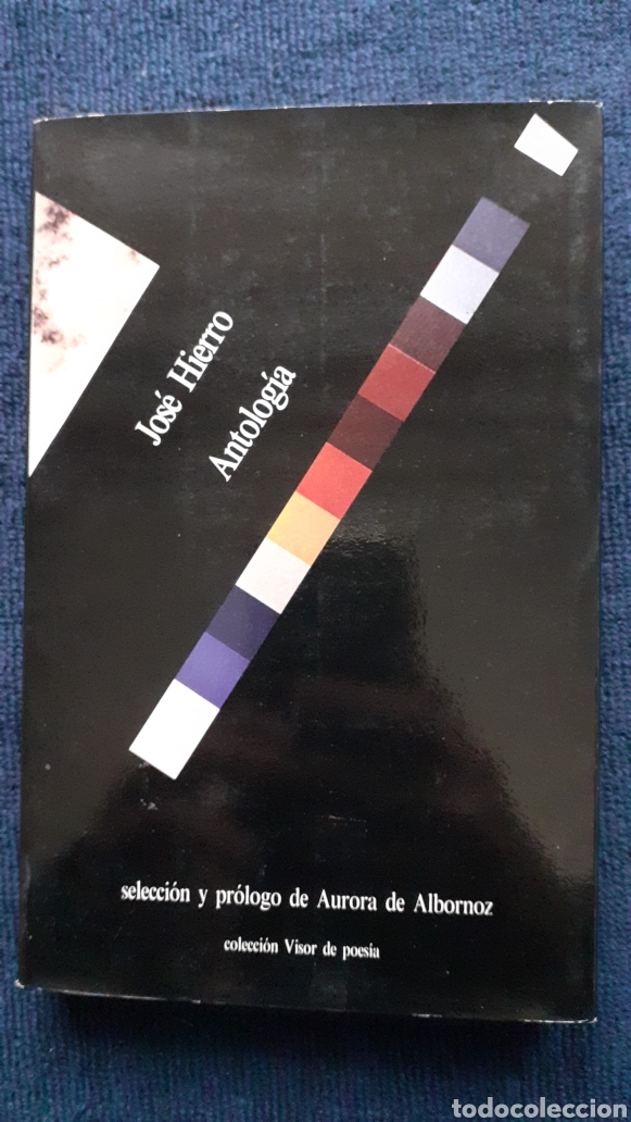 Libros de segunda mano: JOS&Eacute; HIERRO - ANTOLOG&Iacute;A (VISOR, 1996) - Foto 1