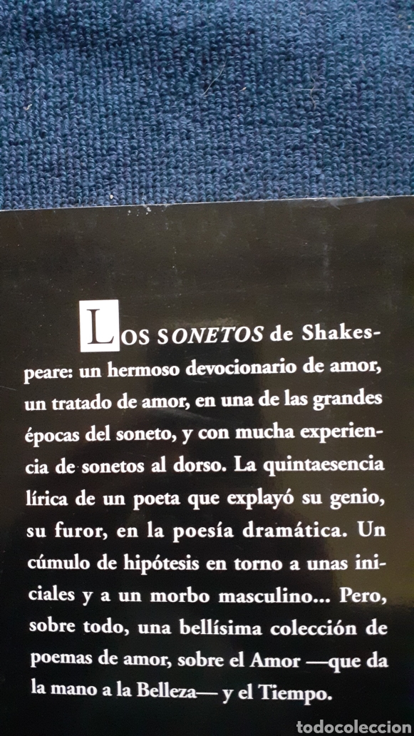 Libros de segunda mano: WILLIAM SHAKESPEARE. SONETOS. VISOR - Foto 2