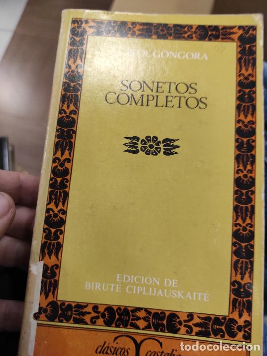 Libros de segunda mano: SONETOS COMPLETOS - G&Oacute;NGORA, LUIS DE - Foto 1