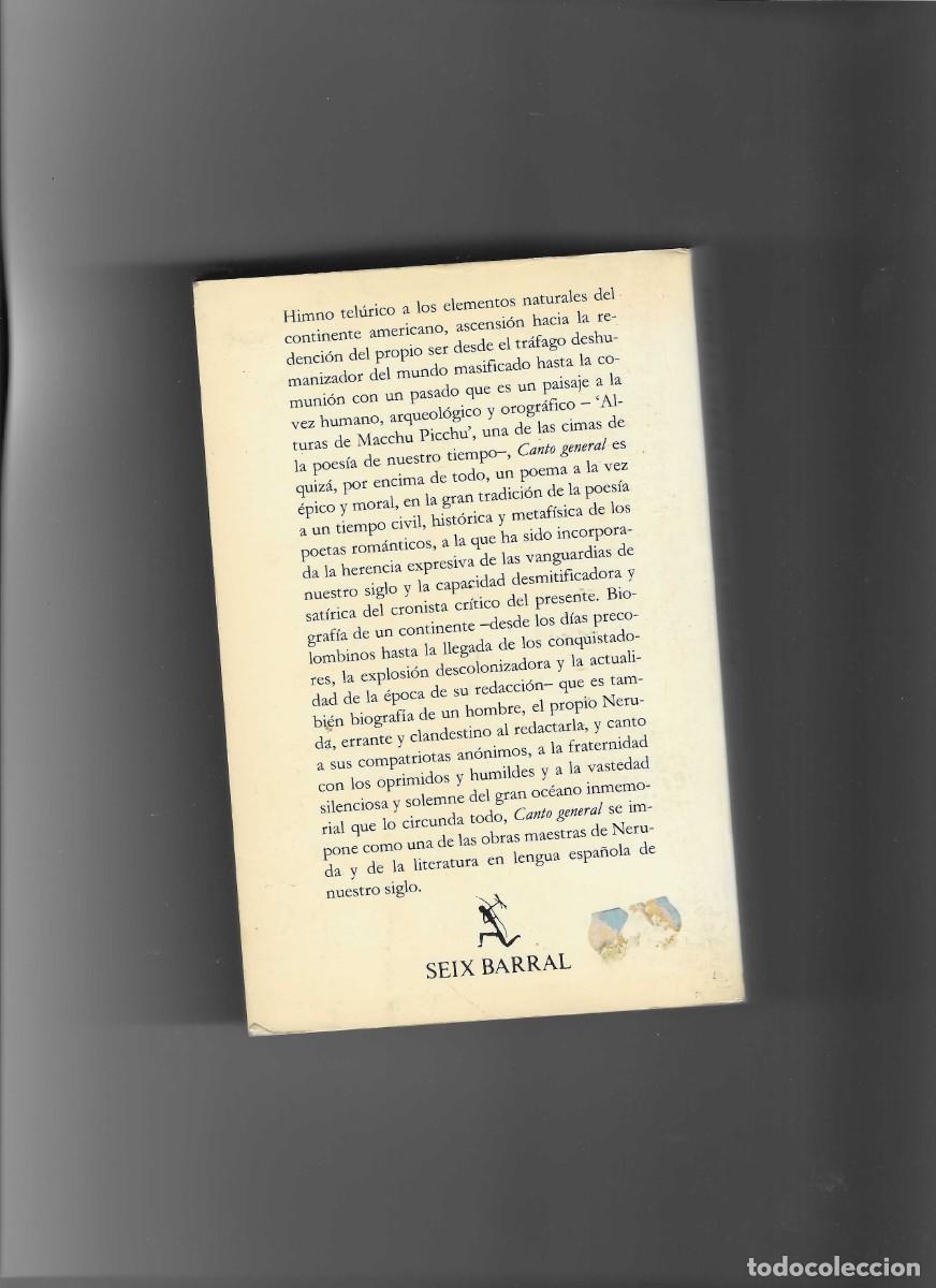 Libros de segunda mano: pablo neruda. canto general - Foto 2