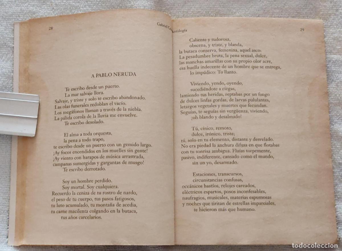 Libros de segunda mano: ANTOLOG&Iacute;A PO&Eacute;TICA. - Foto 4