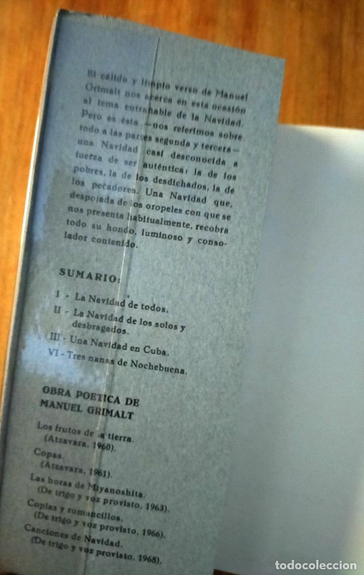 Libros de segunda mano: CANCIOINES DE NAVIDAD - Manuel Grimalt - Foto 3
