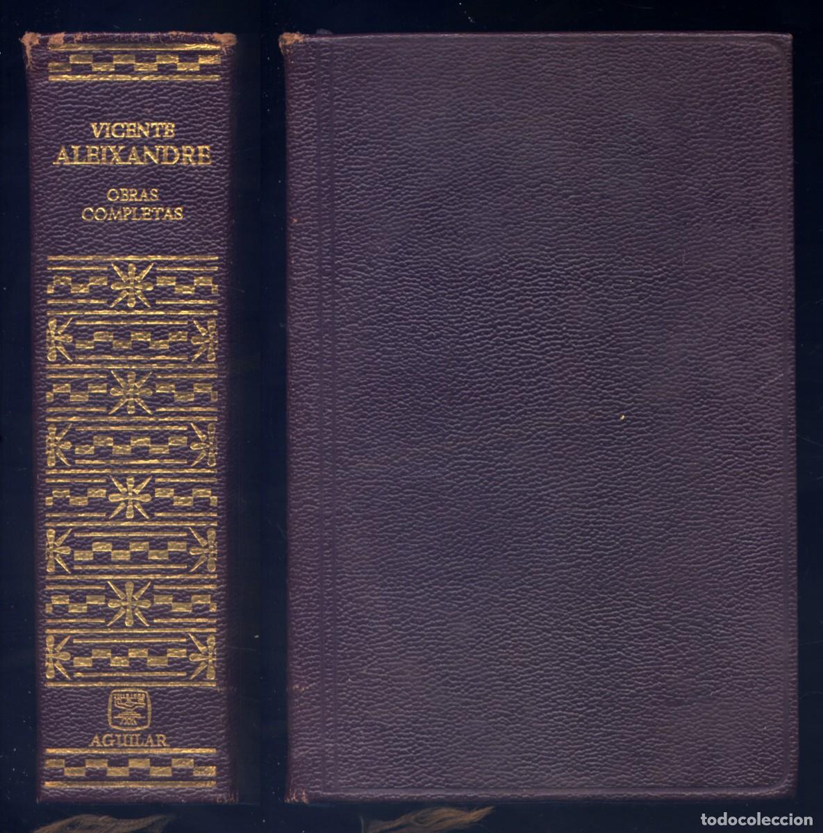 Libros de segunda mano: ALEIXANDRE, Vicente. Obras Completas. 1968. - Foto 1
