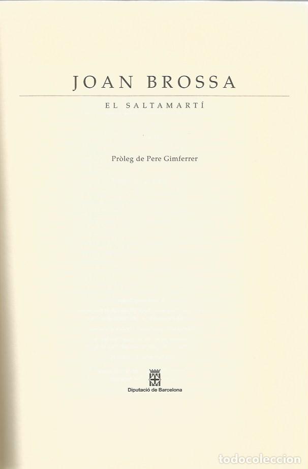 Libros de segunda mano: EL SALTAMART&Iacute; - Joan Brossa - Foto 2