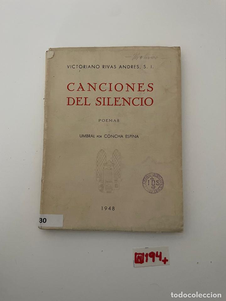Libros de segunda mano: Canciones del silencio - Foto 1