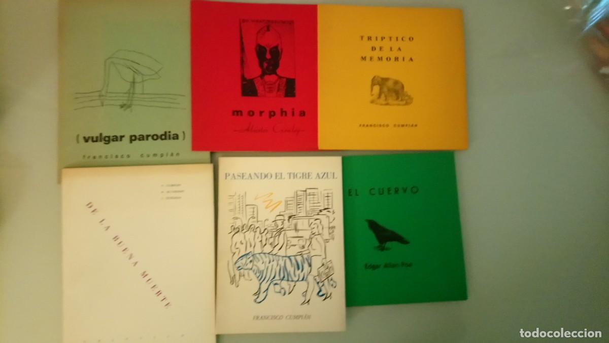 Libros de segunda mano: 6 OBRAS DE FRANCISCO CUMPI&Aacute;N, UNA DEDICADA, NUEVAS
