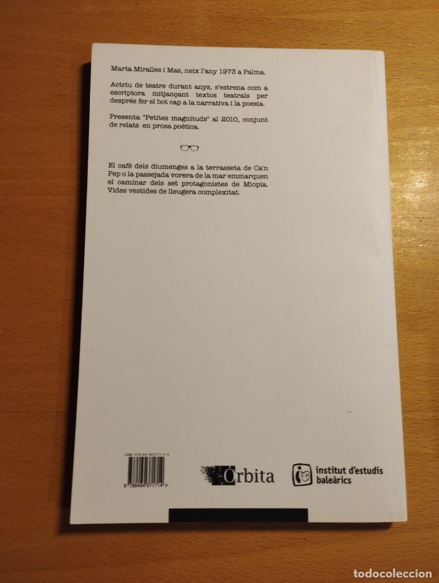 Libros de segunda mano: MIOPIA (MARTA MIRALLES) - Foto 3