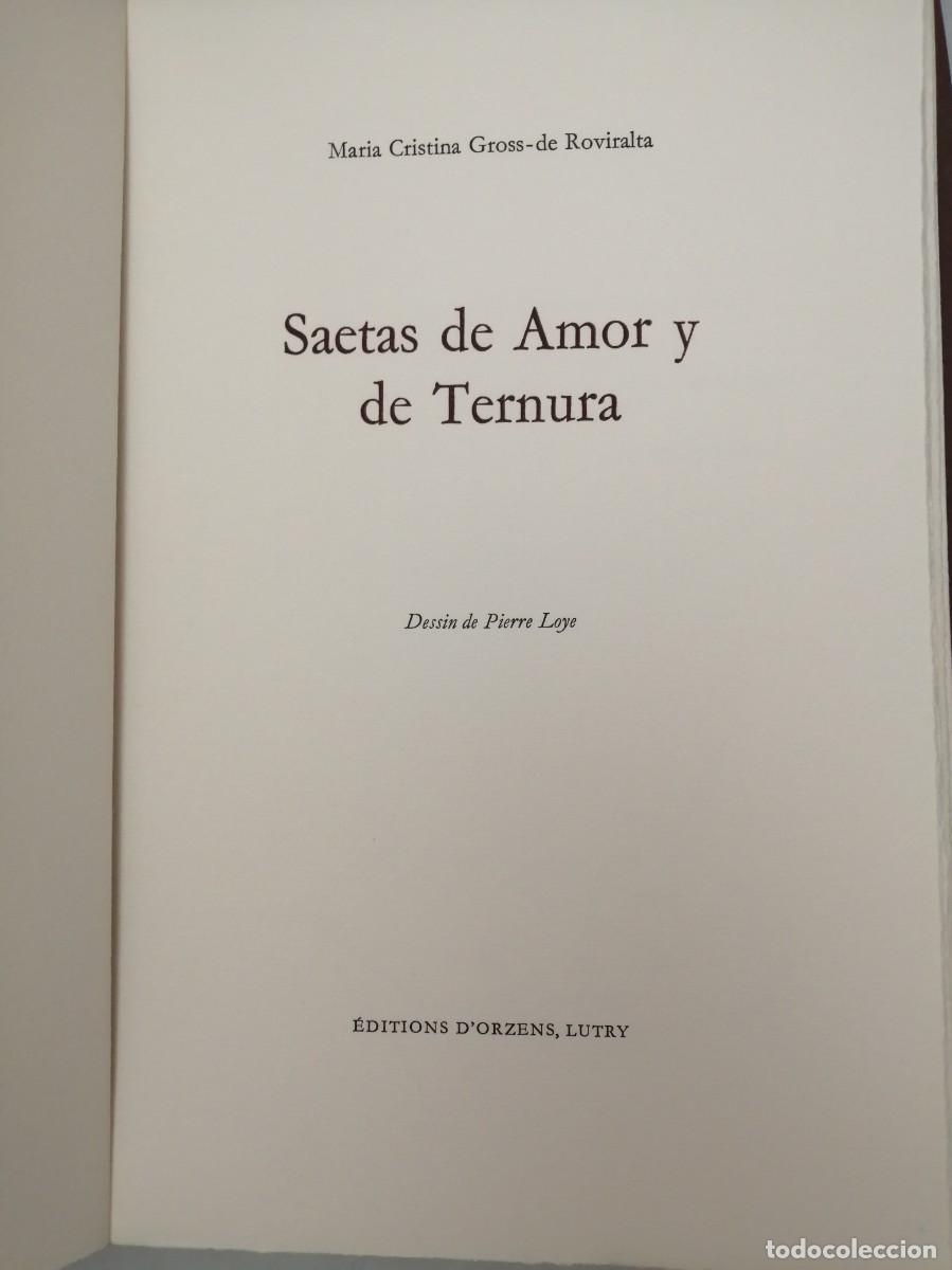 Libros de segunda mano: SAETAS DE AMOR Y DE TERNURA - Foto 4