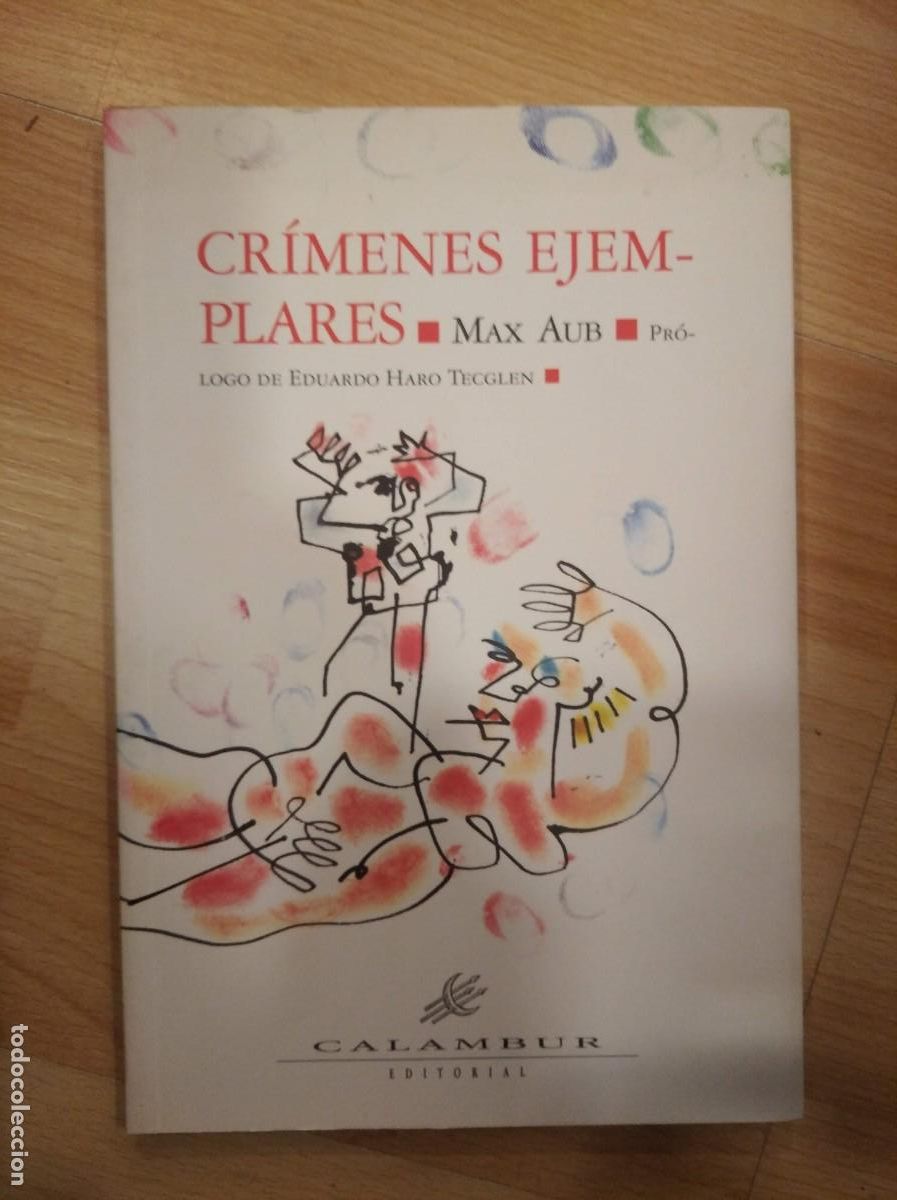 Libros de segunda mano: Crimenes ejemplares. Max Aub - Foto 1