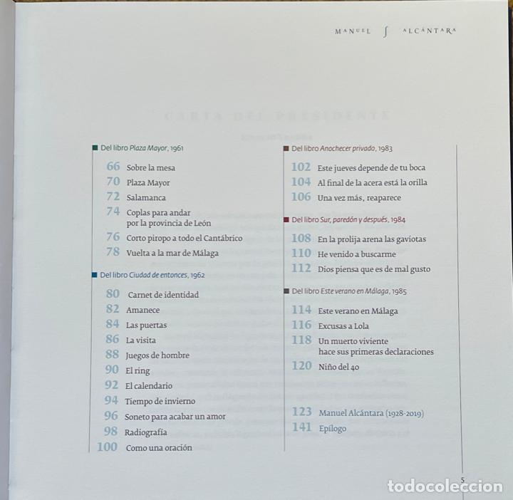Libros de segunda mano: 50 poemas / Manuel Alc&aacute;ntara - Foto 3