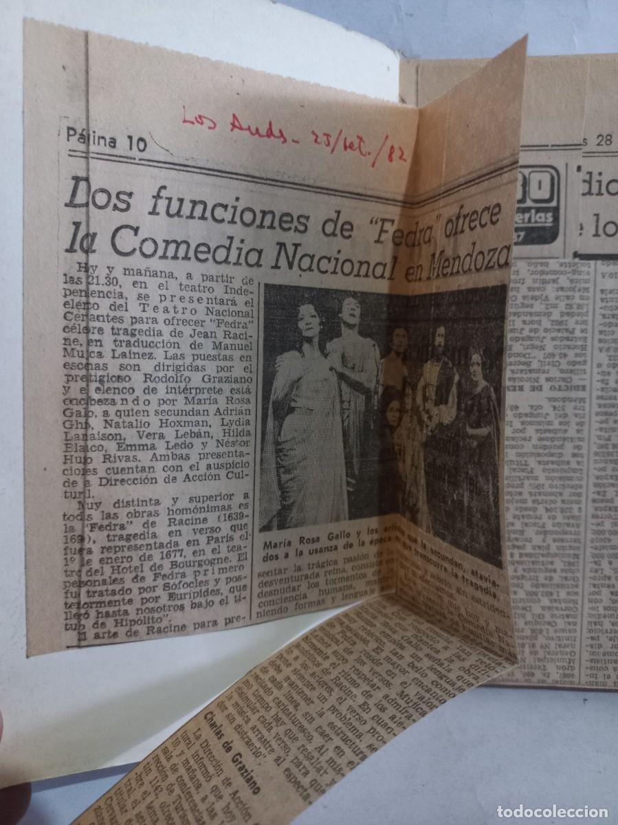 Libros de segunda mano: Racine - Fedra - 1972 - Foto 4
