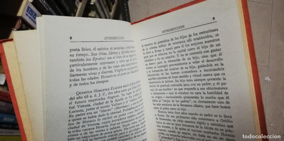Libros de segunda mano: ODAS SELECTAS. HORACIO. 1966 - Foto 3