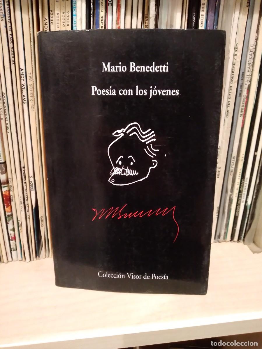 Libros de segunda mano: MARIO BENEDETTI-POESIA CON LOS JOVENES-SIN CD-VISOR DE POESIA COLECCION-