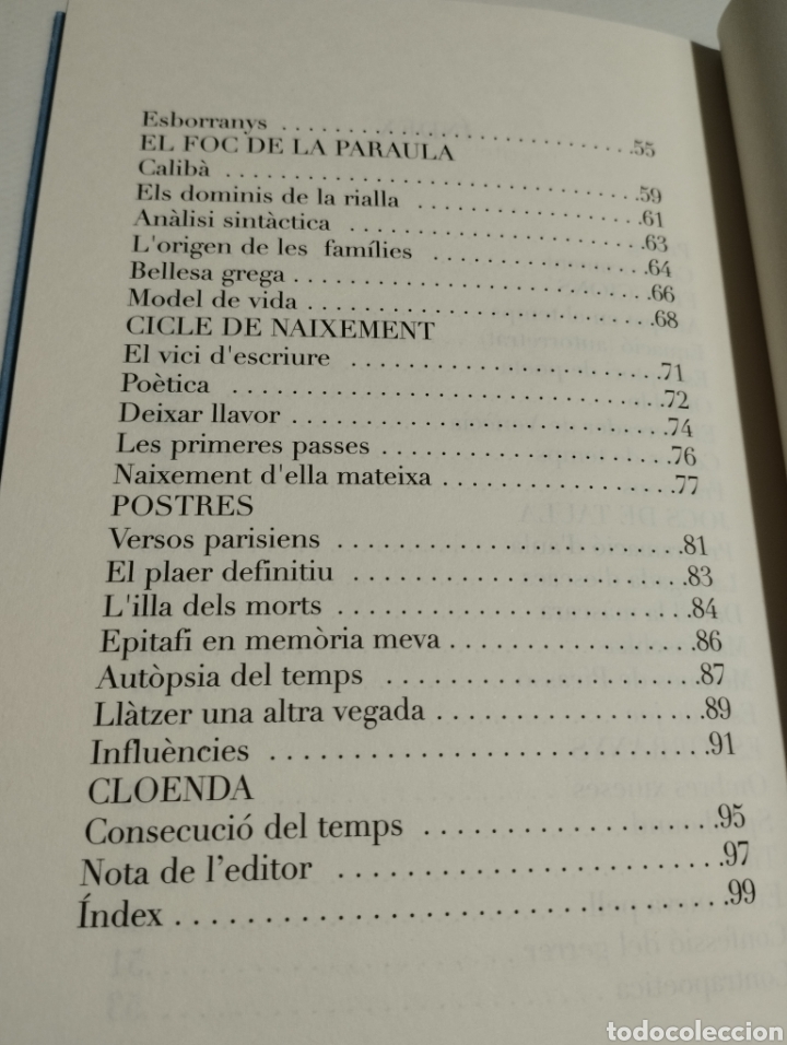 Libros de segunda mano: LA CONSECUCI&Oacute; DEL TEMPS (ANDREU PROHENS I PERELL&Oacute;) - Foto 4