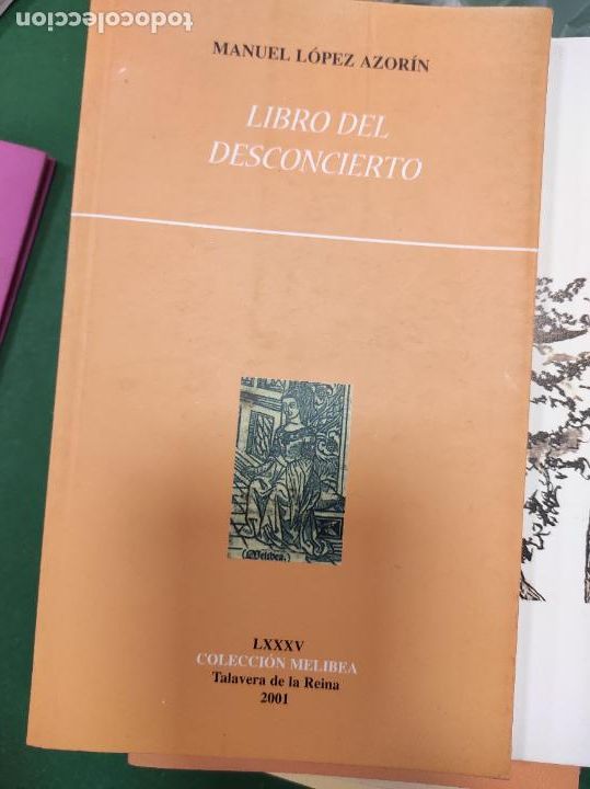 Libros de segunda mano: Libro del desconcierto.- L&oacute;pez Azor&iacute;n, Manuel - Foto 1