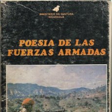 Libros de segunda mano: POESIA DE LAS FUERZAS ARMADAS - MINISTERIO DE CULTURA DE NICARAGUA 1985 - COL.. TALLERES DE POESIA