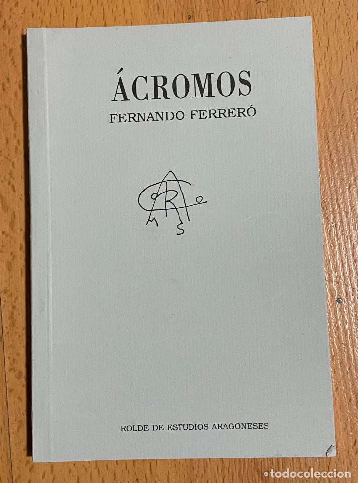 Libros de segunda mano: ACROMOS Fernando Ferrero - Foto 1