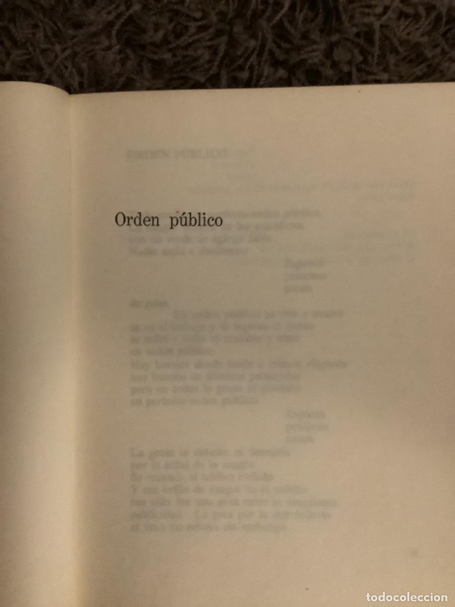 Libros de segunda mano: Poemas de Jes&uacute;s L&oacute;pez Pacheco - Foto 3