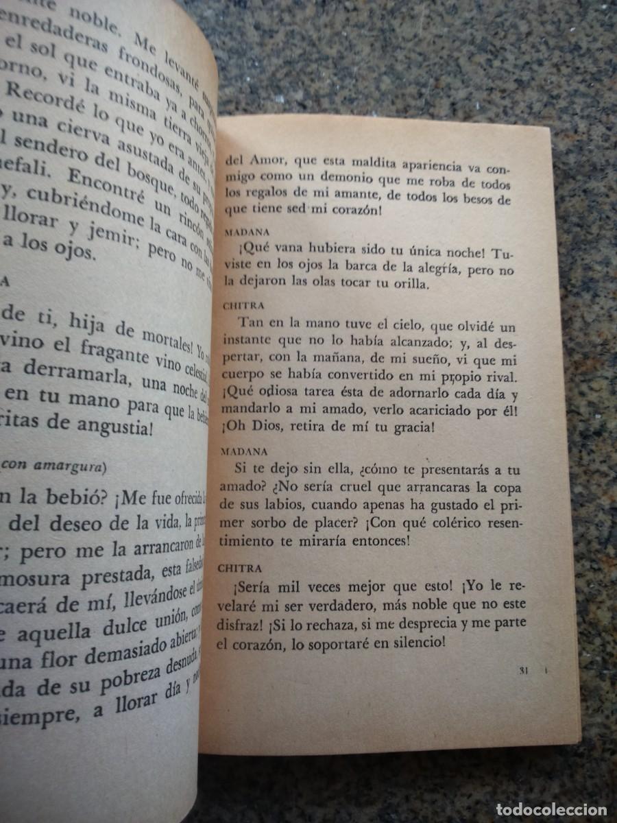 Libros de segunda mano: CHITRA. PAJAROS PERDIDOS -- TAGORE -- EDICIONES LOSADA 1971 -- - Foto 2