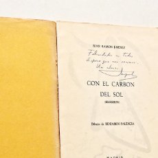 Libros de segunda mano: CON EL CARBÓN DEL SOL. ( SELECCIÓN ) DIBUJOS DE BENJAMÍN PALENCIA.. Lote 398846799