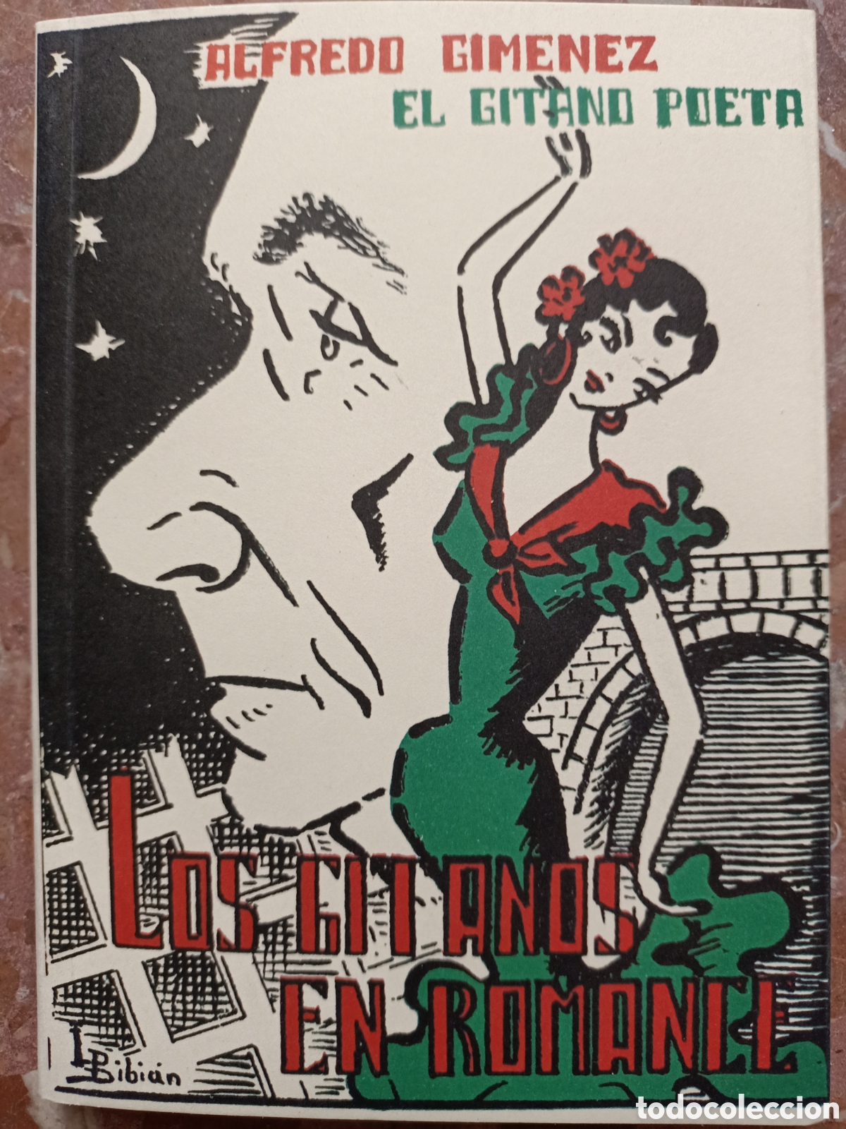 Libros de segunda mano: Alfredo Gimenez. El gitano poeta. Lis gitanos en romance - Foto 1