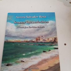 Libri di seconda mano: SONETOS INTRANSFERIBLES. AURORA SALVADOR ROSA. EST6B2