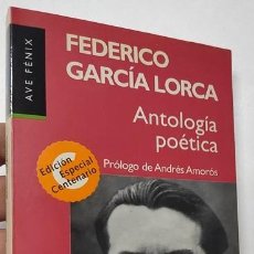 Libros de segunda mano: ANTOLOGÍA POÉTICA - FEDERICO GARCÍA LORCA. Lote 401312024