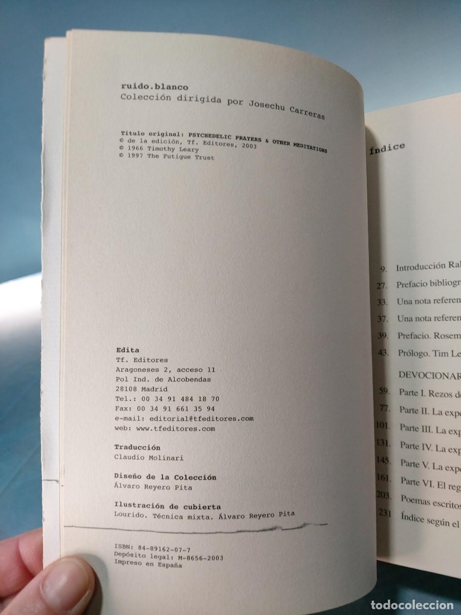 Libros de segunda mano: Devocionario psicod&eacute;lico _ Timothy Leary. - Foto 5