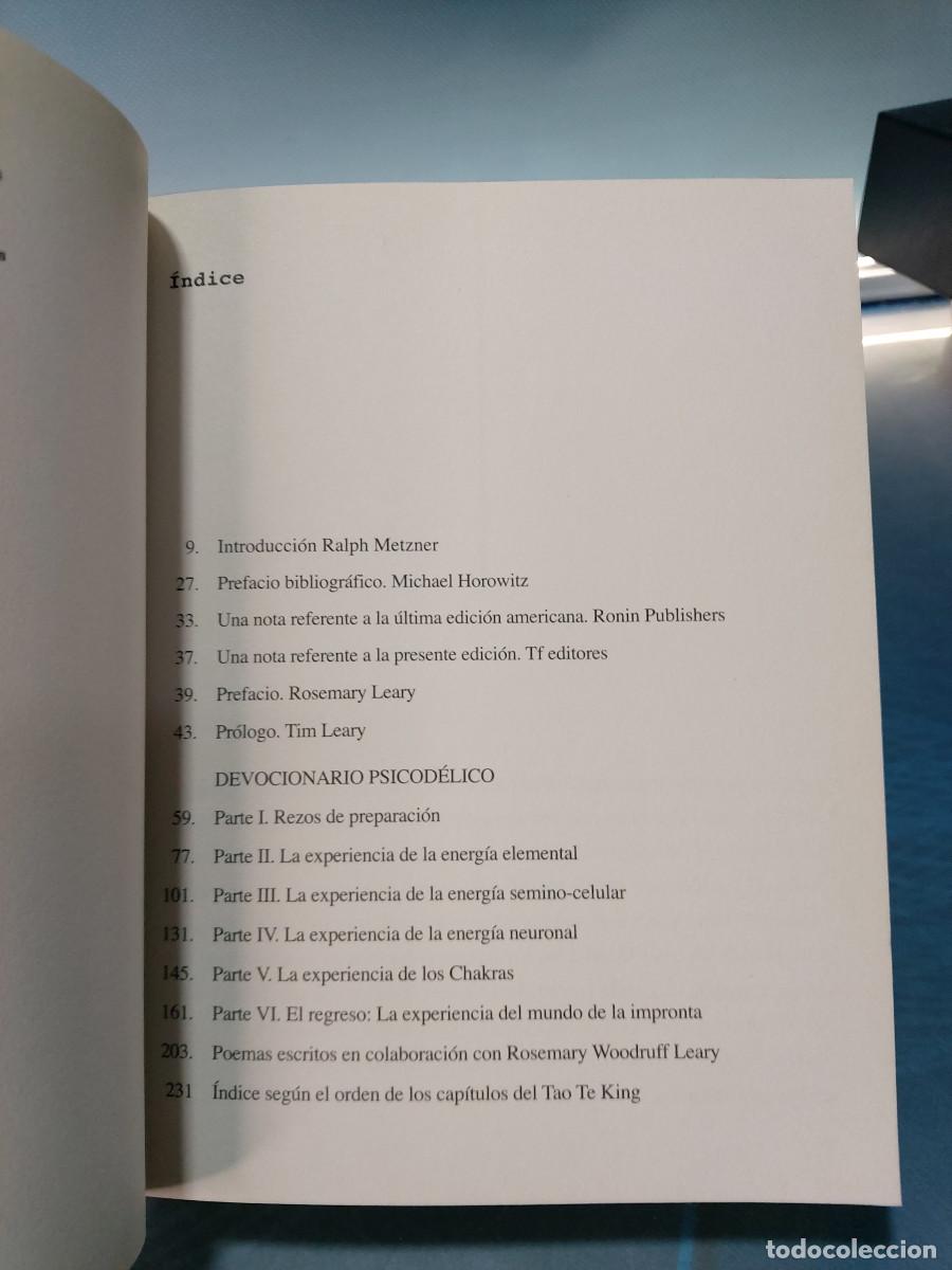 Libros de segunda mano: Devocionario psicod&eacute;lico _ Timothy Leary. - Foto 6