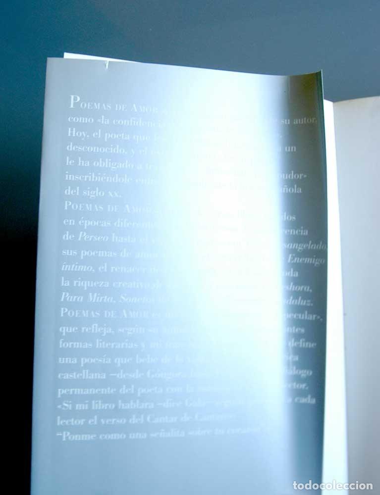 Libros de segunda mano: Poemas de amor - Antonio Gala - Foto 4