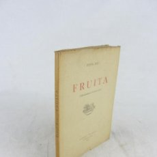 Libros de segunda mano: LIBRO DE POESÍA. FRUITA LLAMINADURES LÍRIQUES 1951 FIDEL RIU. Lote 402402004