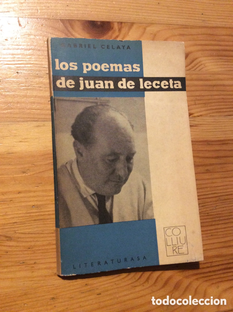 Libros de segunda mano: Los poemas de Juan de Leceta Colliure Gabriel Celaya Literaturasa