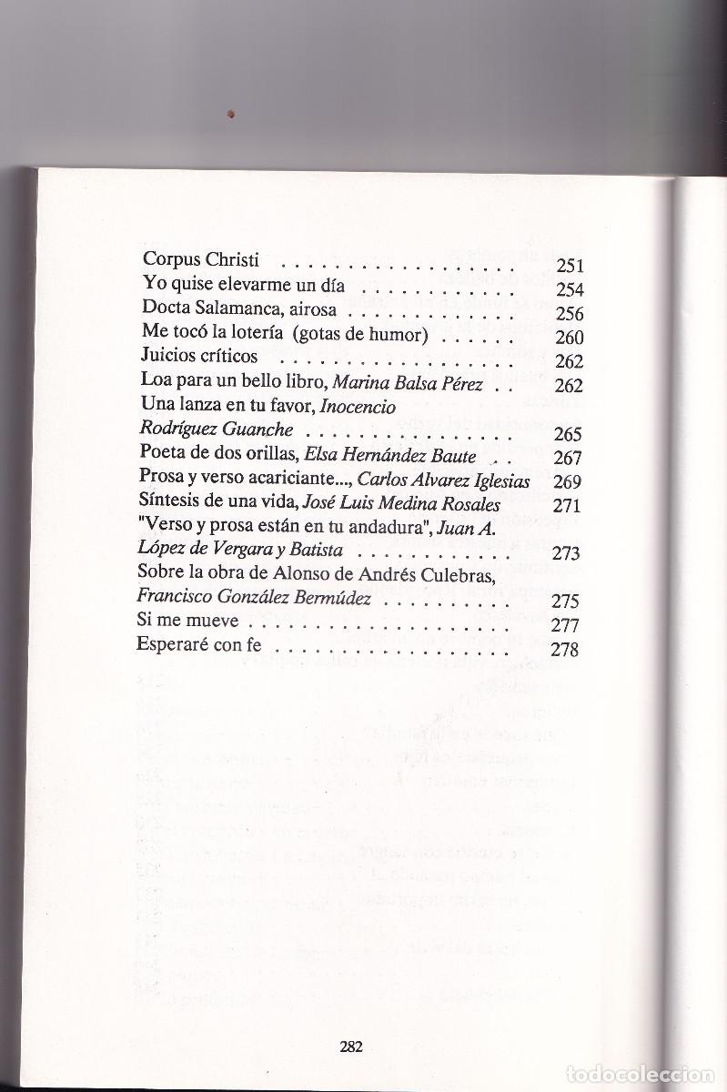 Libros de segunda mano: CABALGANDO PROSA Y VERSO ALONSO DE ANDRES CULEBRAS - CANARIAS - Foto 6
