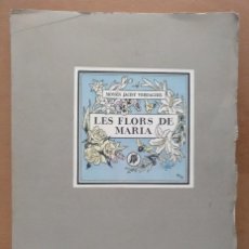 Libros de segunda mano: FLORS DE MARIA- JACINT VERDAGUER. 1947. LITOGRAFÍAS D'ALEXANDRE COLL- Nº 160- ENQUADERNACIÓ BRUGALLA