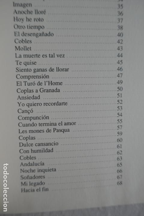 Libros de segunda mano: PASO A PAS - POEMAS - JOS&Eacute; MART&Iacute;NEZ - COMO NUEVO - Foto 8