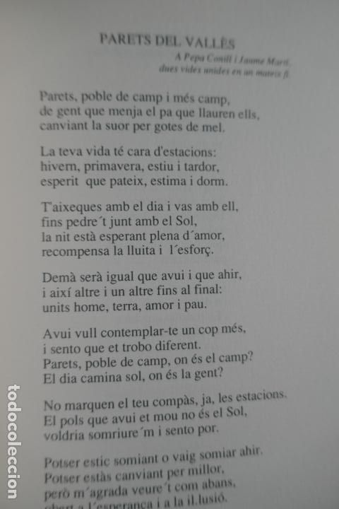 Libros de segunda mano: PASO A PAS - POEMAS - JOS&Eacute; MART&Iacute;NEZ - COMO NUEVO - Foto 10