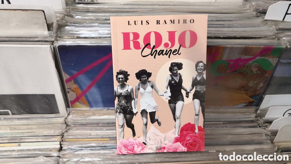 Libros de segunda mano: Luis ramiro, rojo Chanel, dedicado, - Foto 1