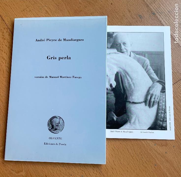 Libros de segunda mano: GRIS PERLA, Andre Pieyre de Mandiargues - Foto 2