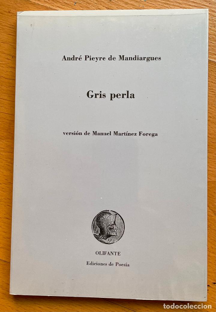 Libros de segunda mano: GRIS PERLA, Andre Pieyre de Mandiargues - Foto 1