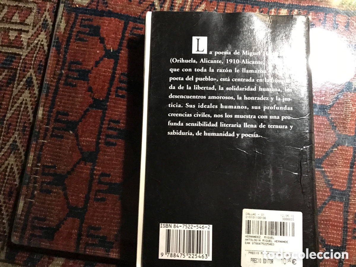Libros de segunda mano: Miguel Hern&aacute;ndez. Antolog&iacute;a. Visor - Foto 3