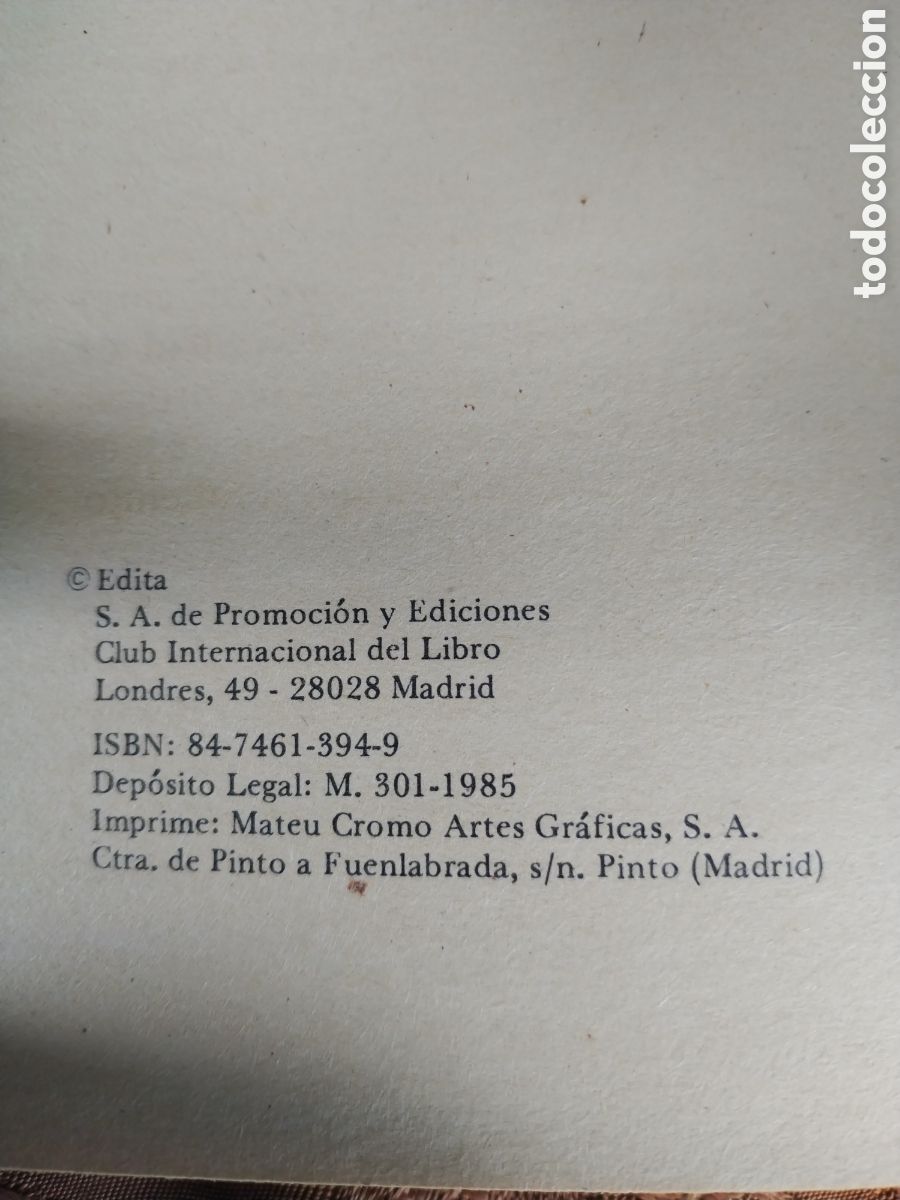 Libros de segunda mano: EL ESPLIN DE PARIS,a&ntilde;o 1985 - Foto 2