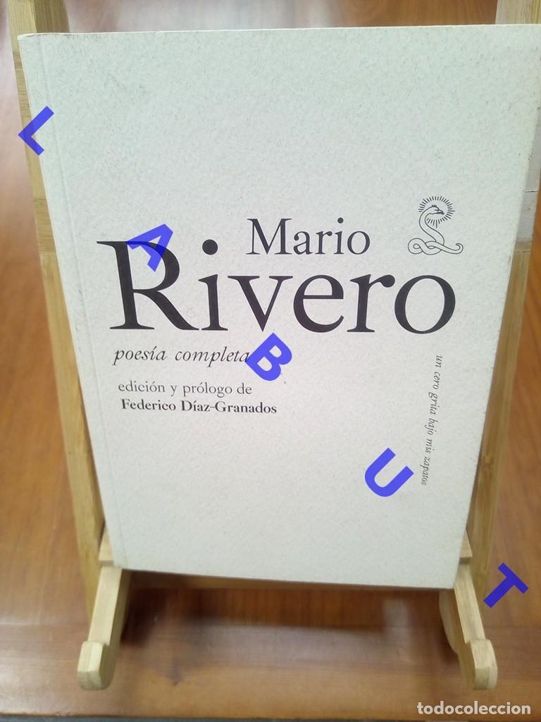 Libri di seconda mano: MARIO RIVERO POESIA COMPLETA SIBILA 608PG 1,2KG FAM10