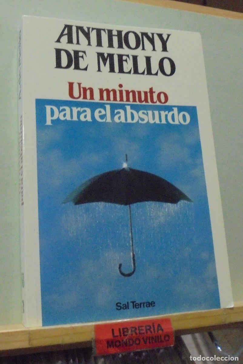 Libros de segunda mano: Un minuto para el absurdo. Anthony de Mello - Foto 1