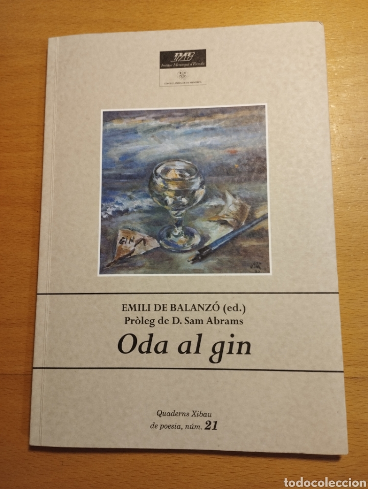 Libros de segunda mano: ODA AL GIN (EMILI DE BALANZ&Oacute;, ED.) - Foto 1