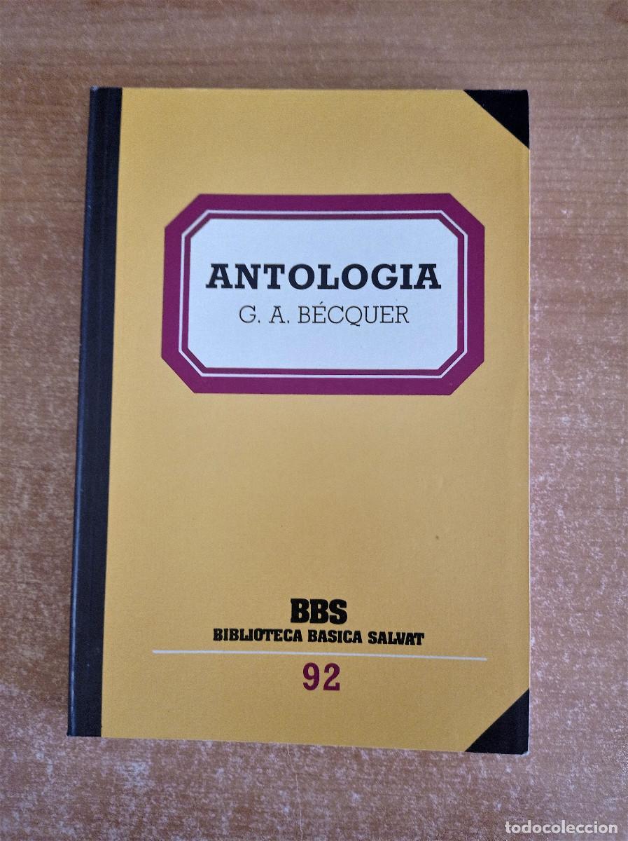 Libros de segunda mano: Antolog&iacute;a - G. A. B&eacute;cquer, BBS n&ordm; 92, 1983 - Foto 1