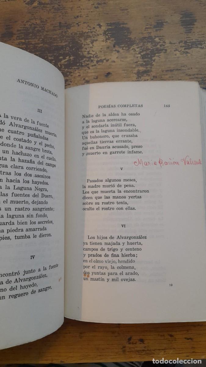 Libros de segunda mano: Poes&iacute;a Completa, Antonio Machado - Foto 4