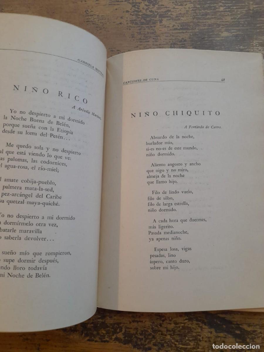 Libros de segunda mano: Ternura, Gabriela Mistral - Foto 4