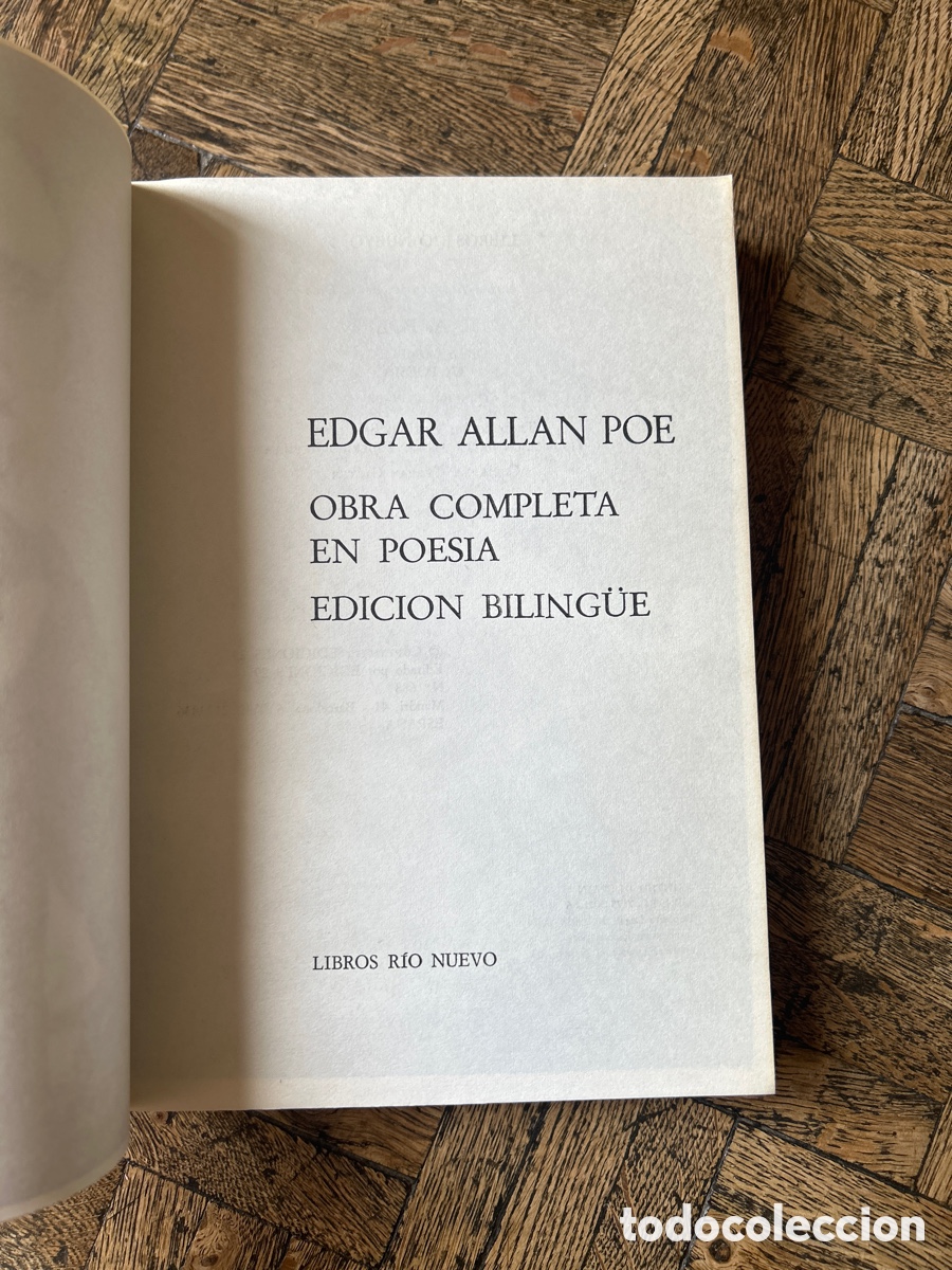 Libros de segunda mano: Edgar E. Poe - Poes&iacute;a completa - Ediciones 29 (1974) - Foto 3