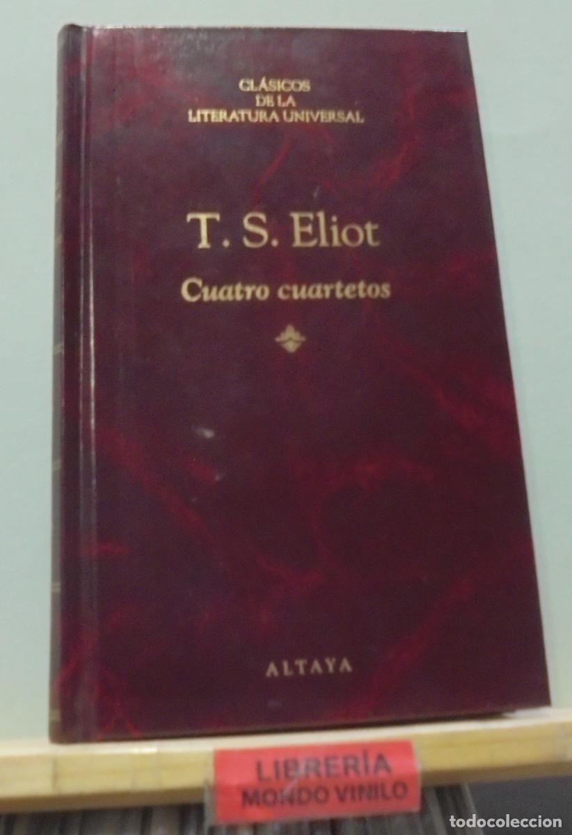 Libros de segunda mano: Cuatro cuartetos. T. S. Eliot - Foto 1