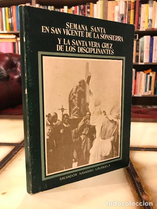 Libros de segunda mano: Semana Santa en San Vicente de la Sonsierra y la Santa Vera Cruz de los Disciplinantes.